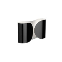 Flos Foglio Applique Wall or Ceiling Lamp Black