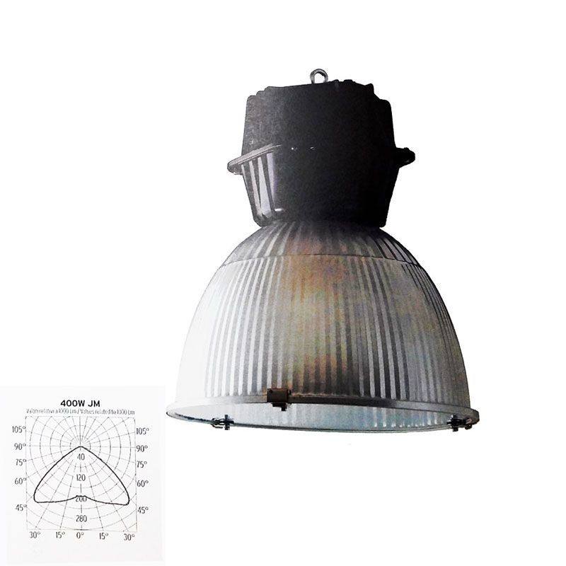 Lampade A Vapori Di Sodio.Lampada A Campana Cupola Sospensione Padellone 400w E40 Vapori Di Sodio O Ioduri Metallici Diffusione Luce Srl